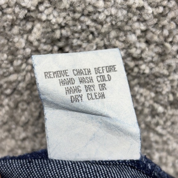 Vintage Y2K Baby Phat 13 34x32 Jeans Flare LaceUp Gold Chain ZipUp USA Made RARE - Picture 16 of 16